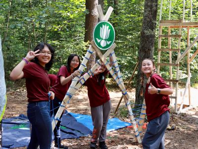 Minh Chau 7th Summer Camp and 6th Chu Nien, Tuong Van High School Leader
